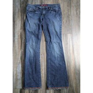 Express X2 Denim Laboratory Jeans Women's Size 31 Y2K 32" Inseam Flare